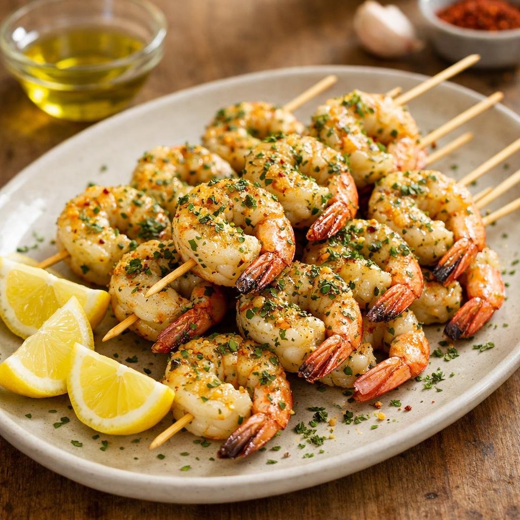 gambas marinées