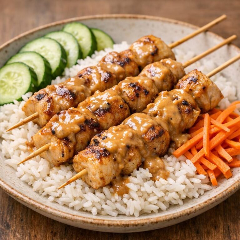 poulet satay
