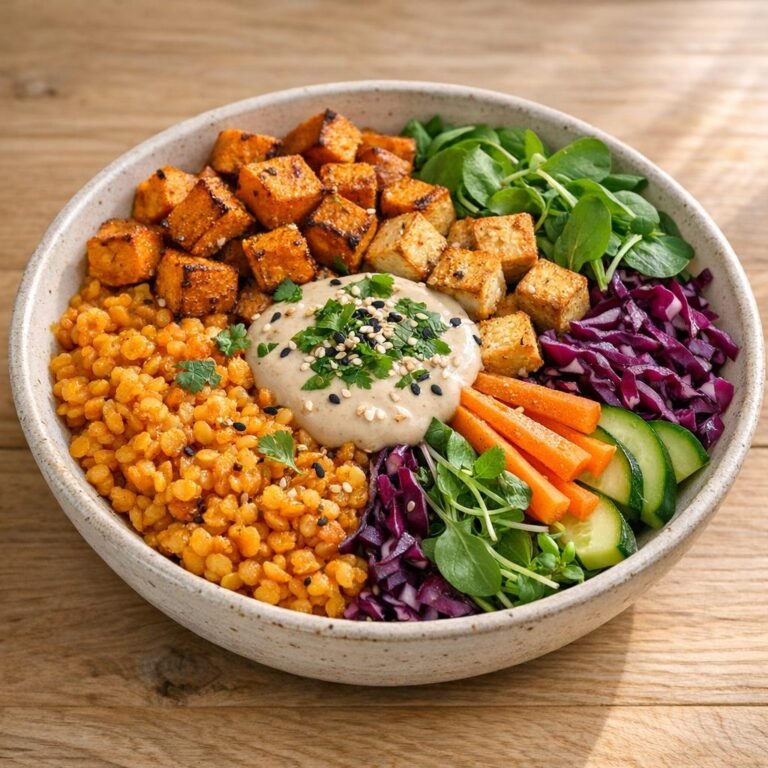 Buddha bowl au curry