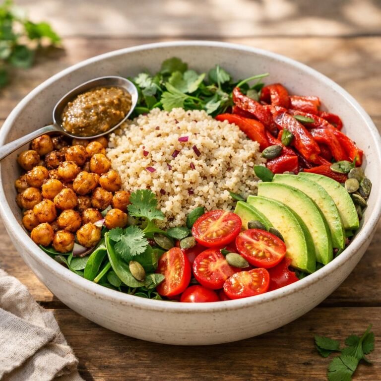 Buddha bowl pois chiches