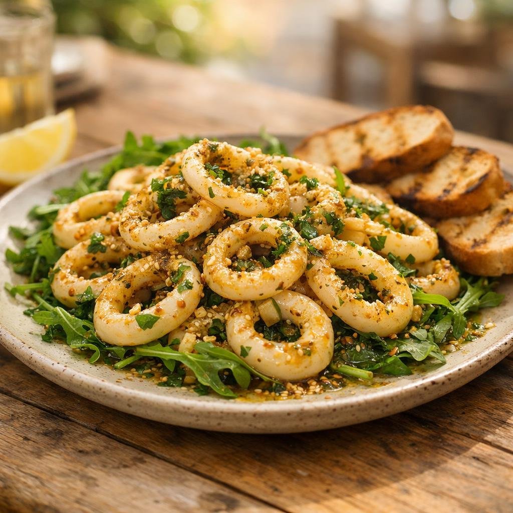 Calamars à la plancha