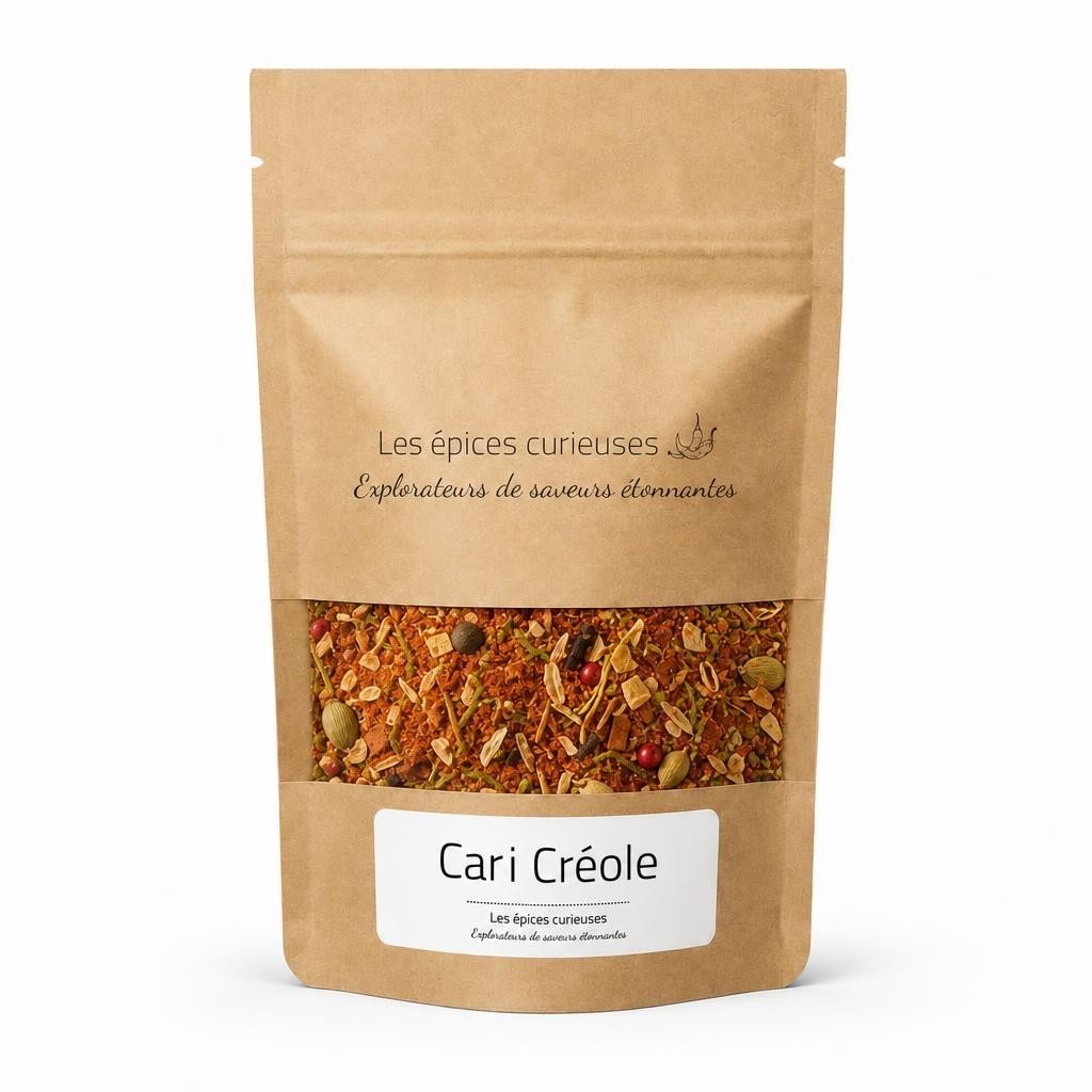 Cari Créole - Packaging - Les Épices Curieuses