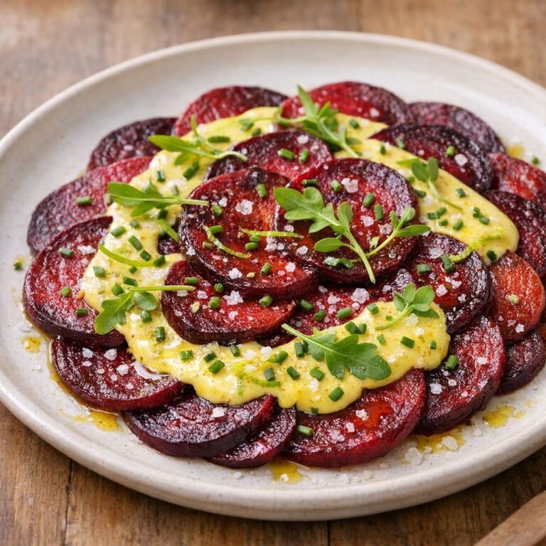 carpaccio betterave curry