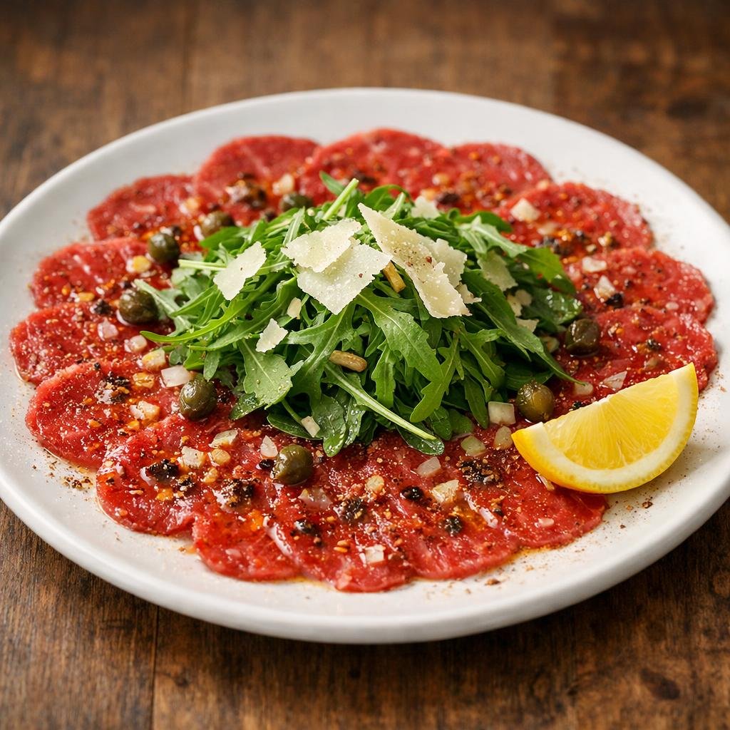 Carpaccio boeuf chipotle