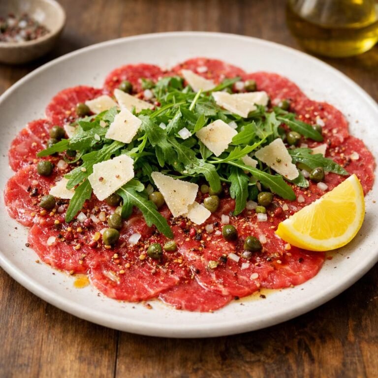 Carpaccio de bœuf