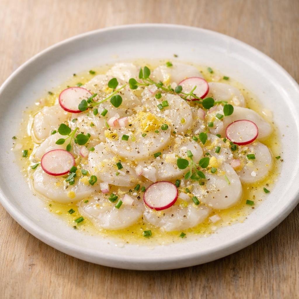 Carpaccio de Saint‑Jacques