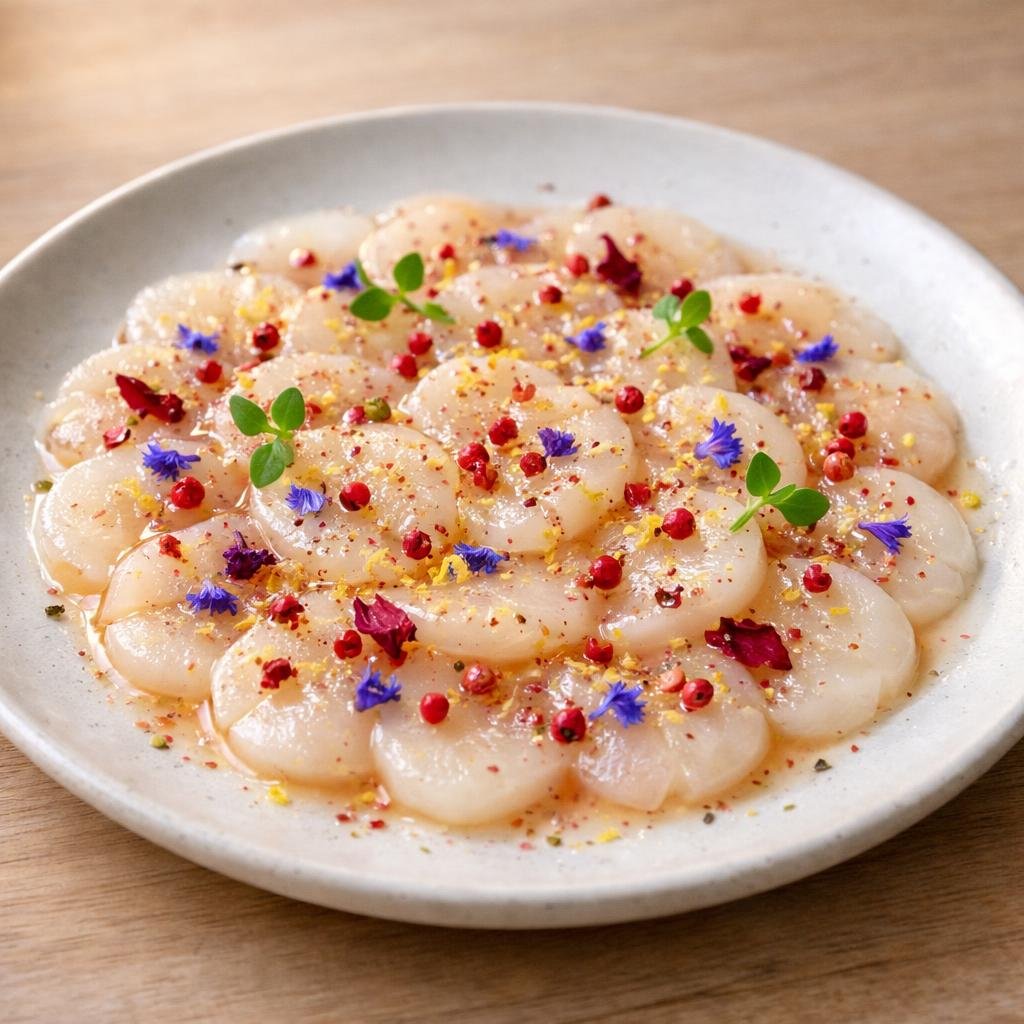 Carpaccio de Saint‑Jacques