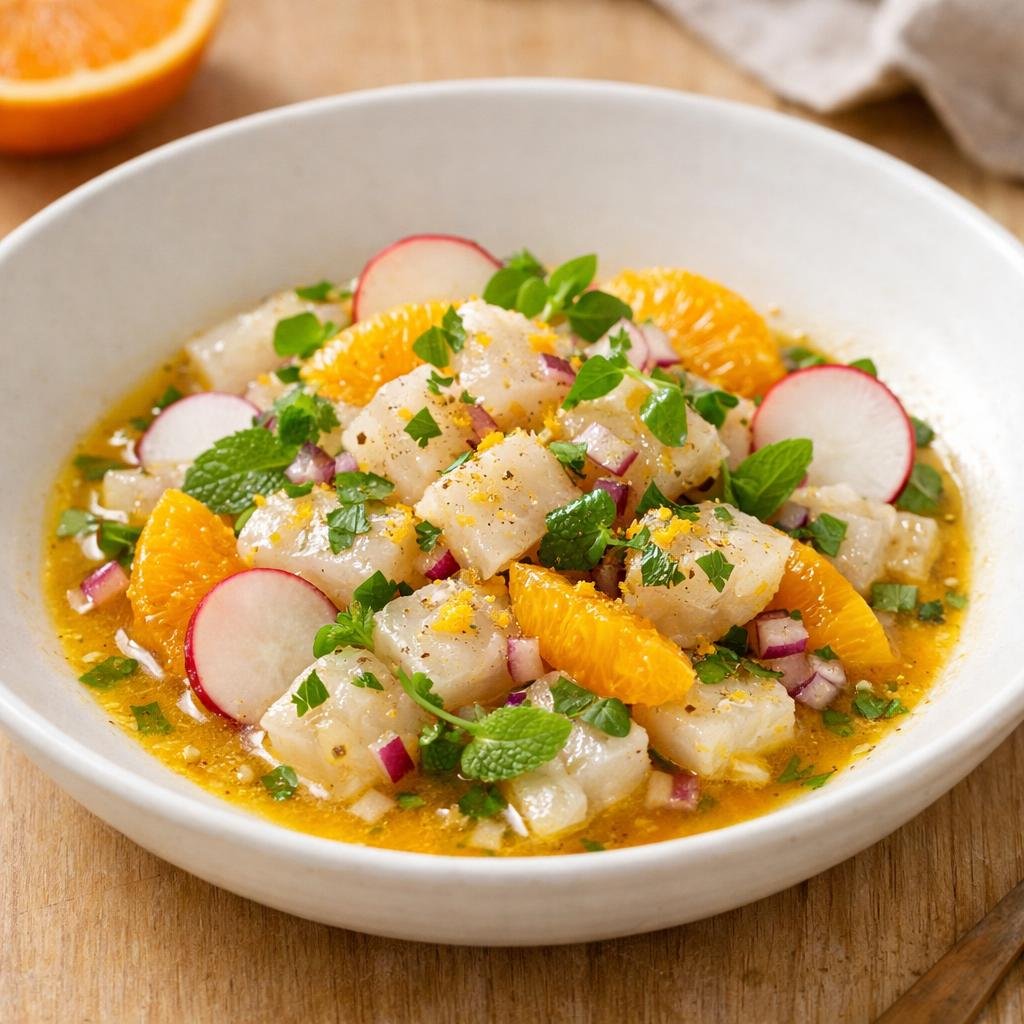 ceviche de daurade
