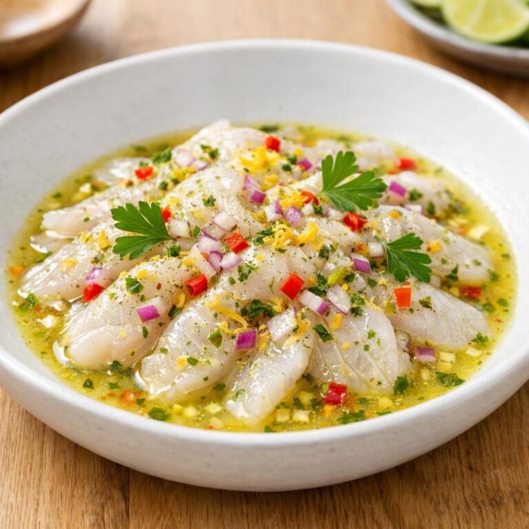 Ceviche de daurade