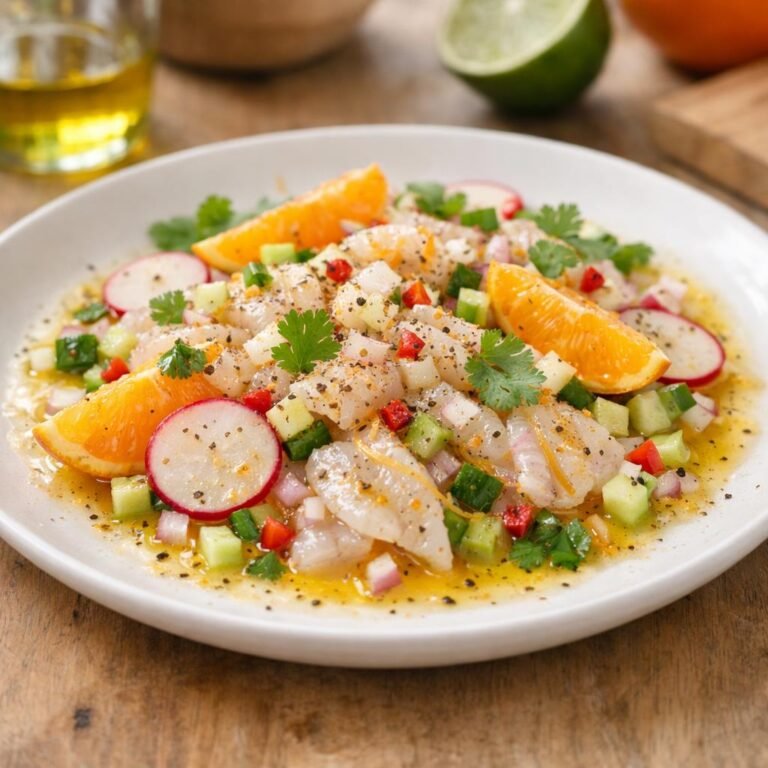 Ceviche de dorade