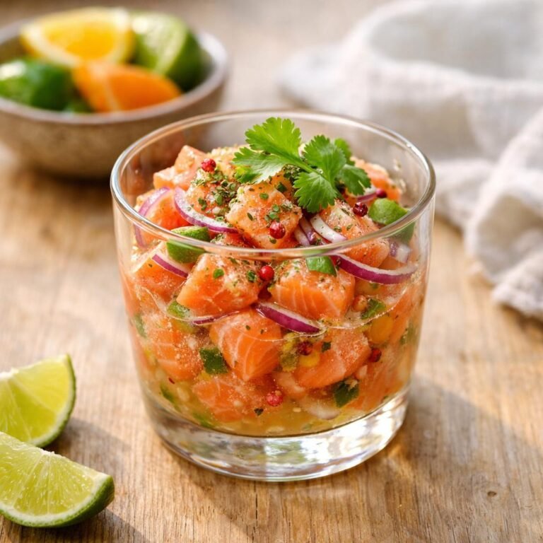 ceviche saumon agrumes