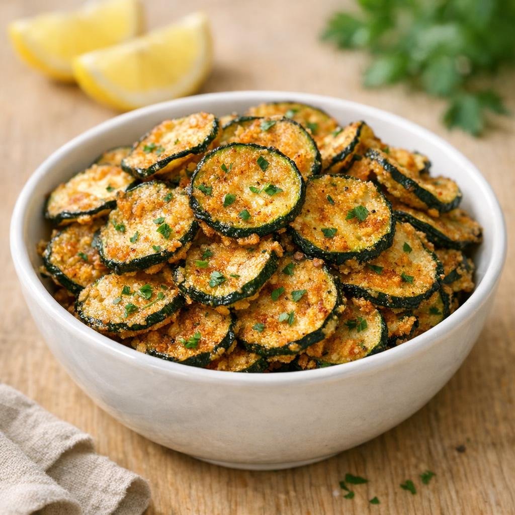 chips de courgette crousti