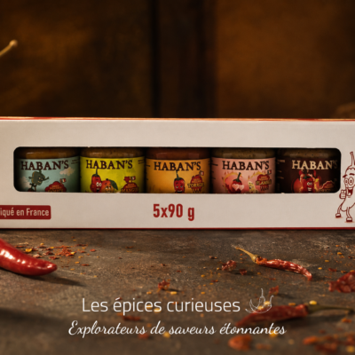 Coffret découverte haban's - Les Épices Curieuses