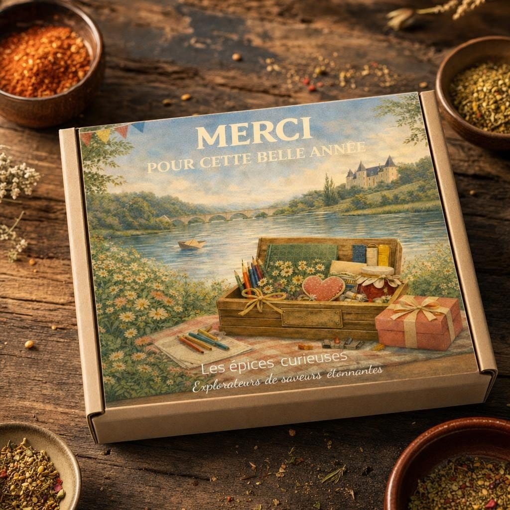 Coffret d'épices maîtresse, maître - Les Épices Curieuses