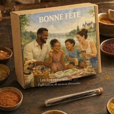 Coffret épices Fêtes des parents - Les Épices Curieuses