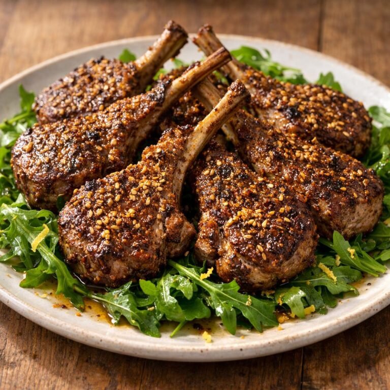 Côtelettes d'agneau grillées