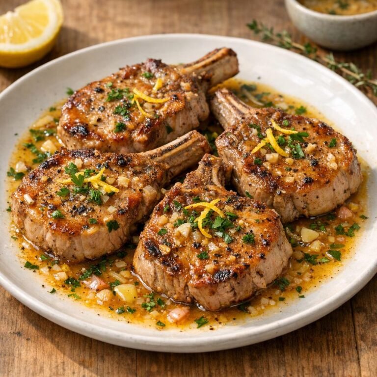 Côtelettes de veau sautées
