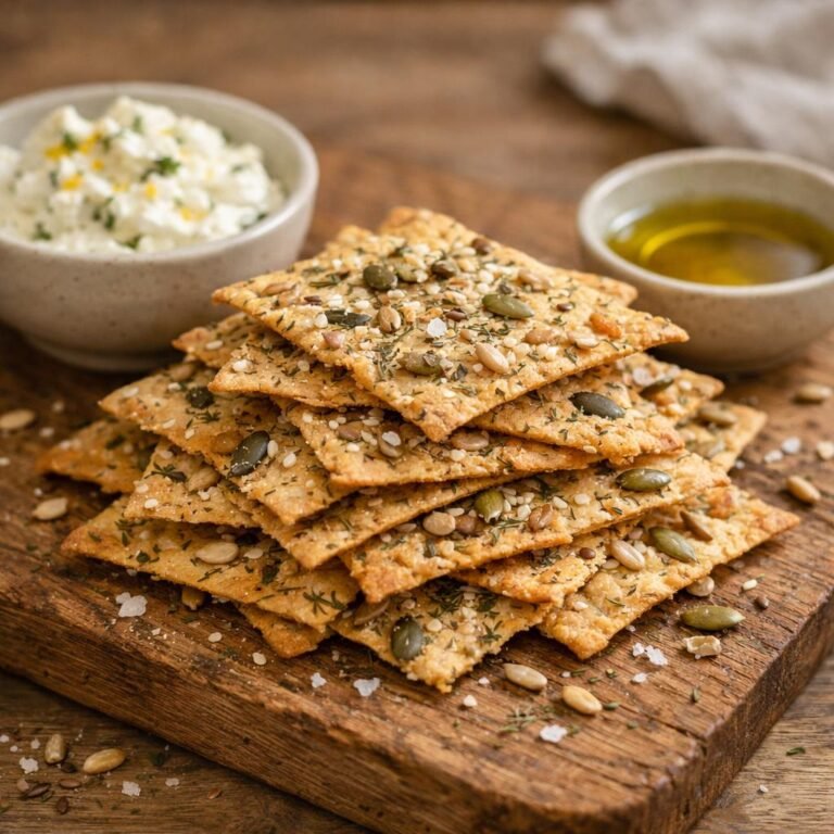crackers graines et aneth