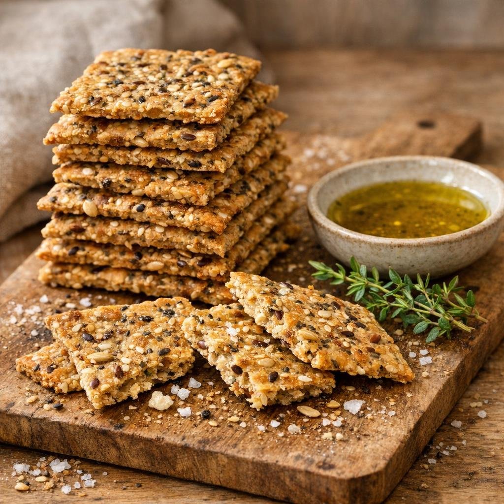 Crackers graines gourmandes
