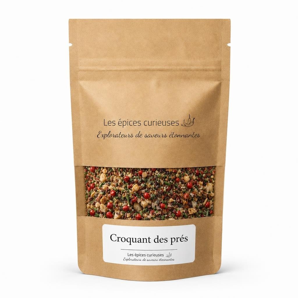 Croquant des prés - Packaging - Les Épices Curieuses