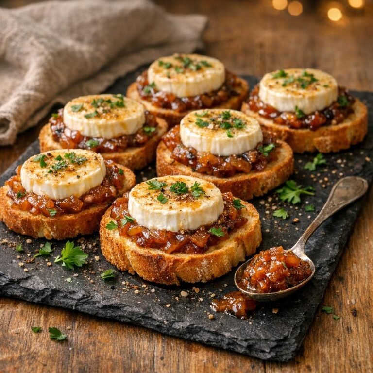 Crostini chèvre chaud