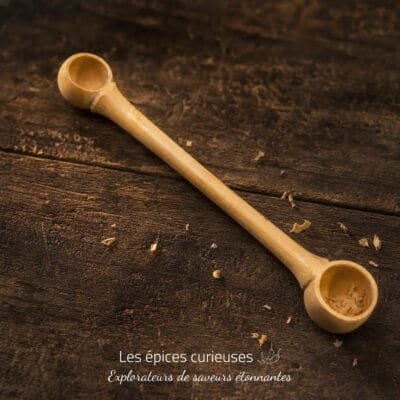 Cuillère à épices en buis - Les Épices Curieuses