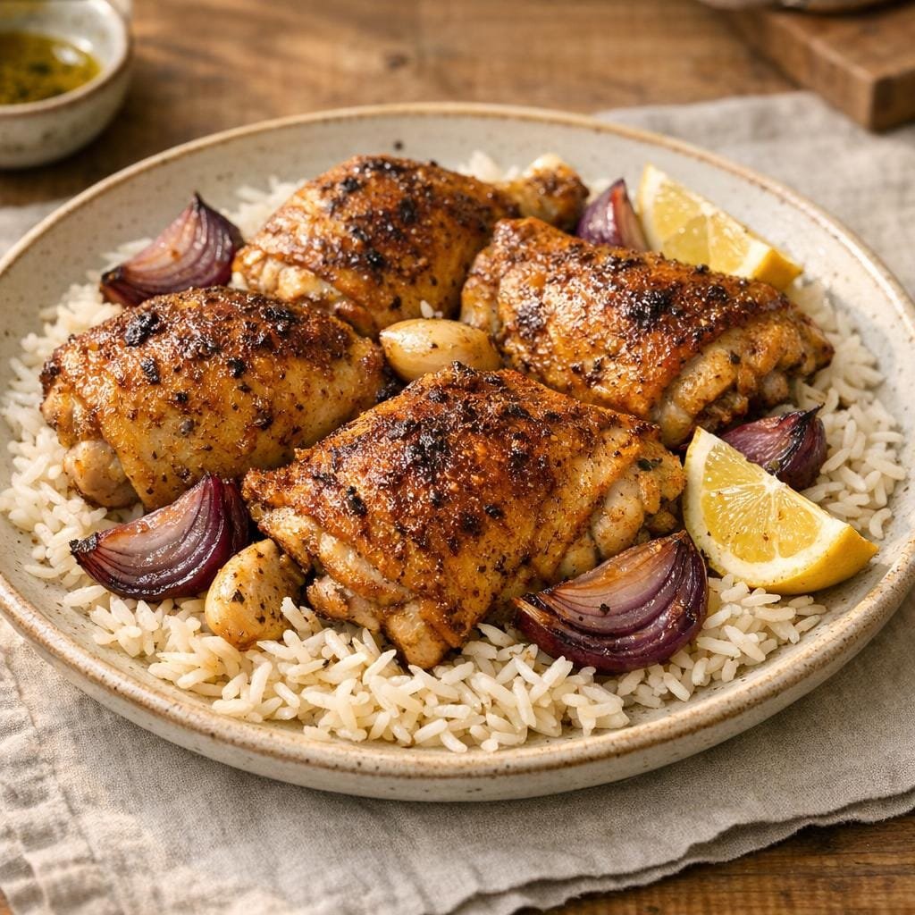 cuisses de poulet au Brasier