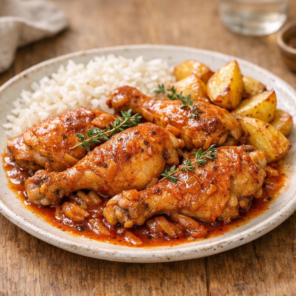 cuisses de poulet au paprika