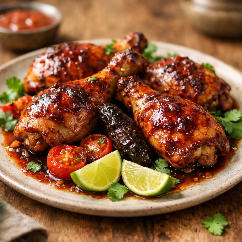 poulet chipotle fumé