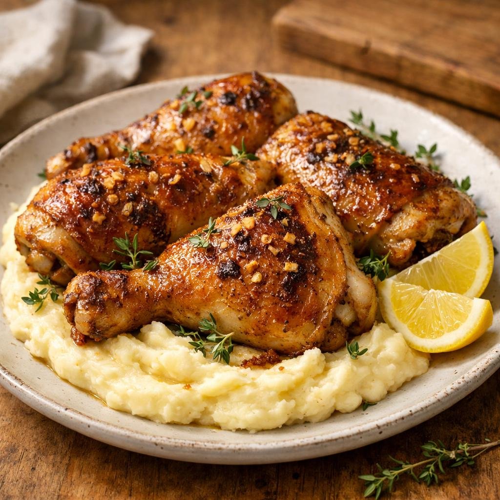 Cuisses de poulet fumées