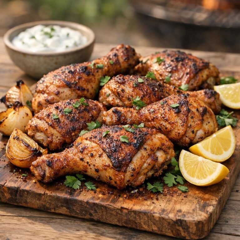 rub barbecue poulet