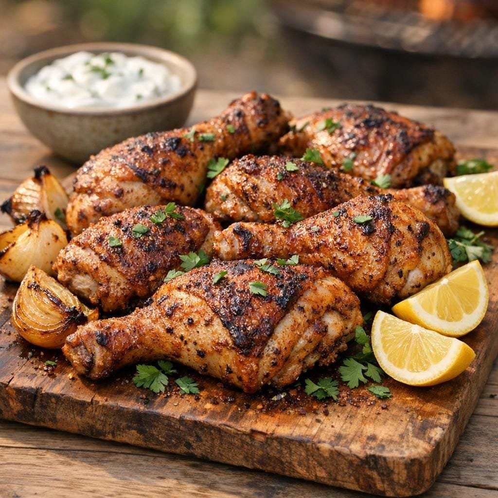 rub barbecue poulet