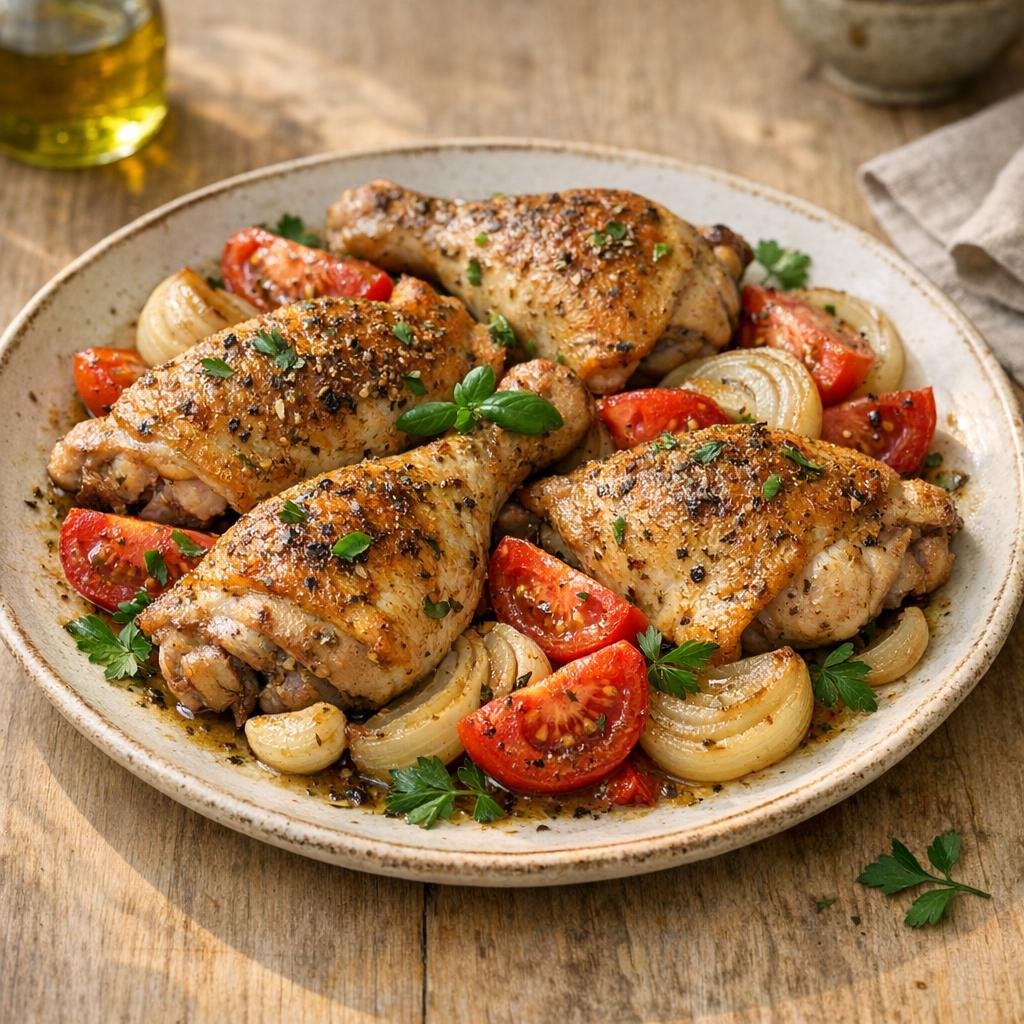 Cuisses de poulet provençales
