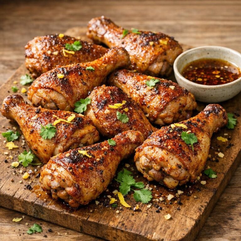 cuisses de poulet rôties