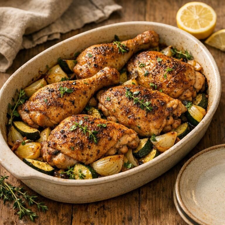 cuisses de poulet rôties
