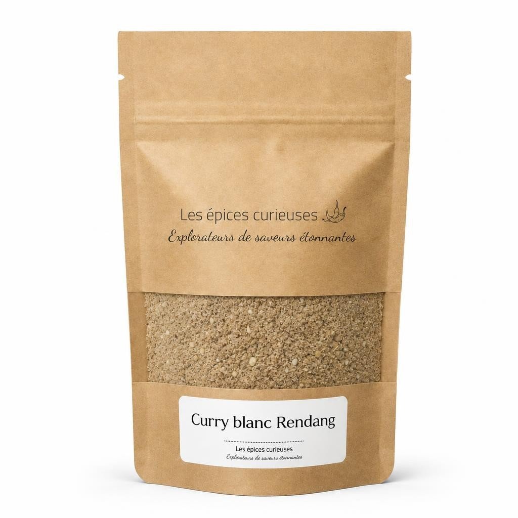 Curry blanc Rendang - Packaging - Les Épices Curieuses