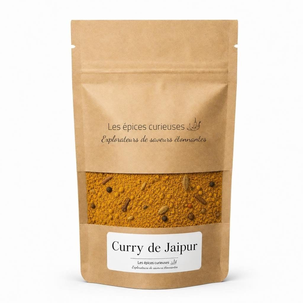 Curry de Jaipur - Packaging - Les Épices Curieuses