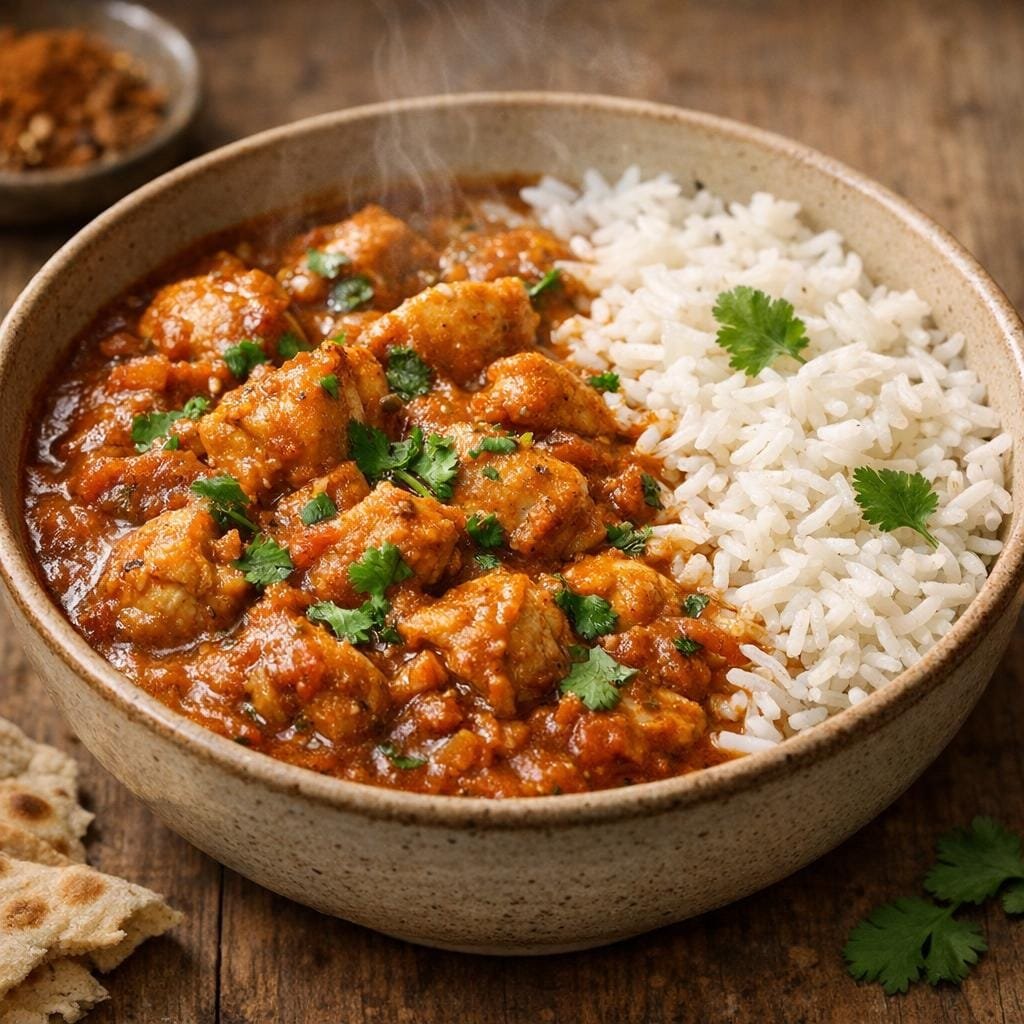 Curry de poulet au Garam Massala — recette facile avec Garam Massala – Nouvelle recette