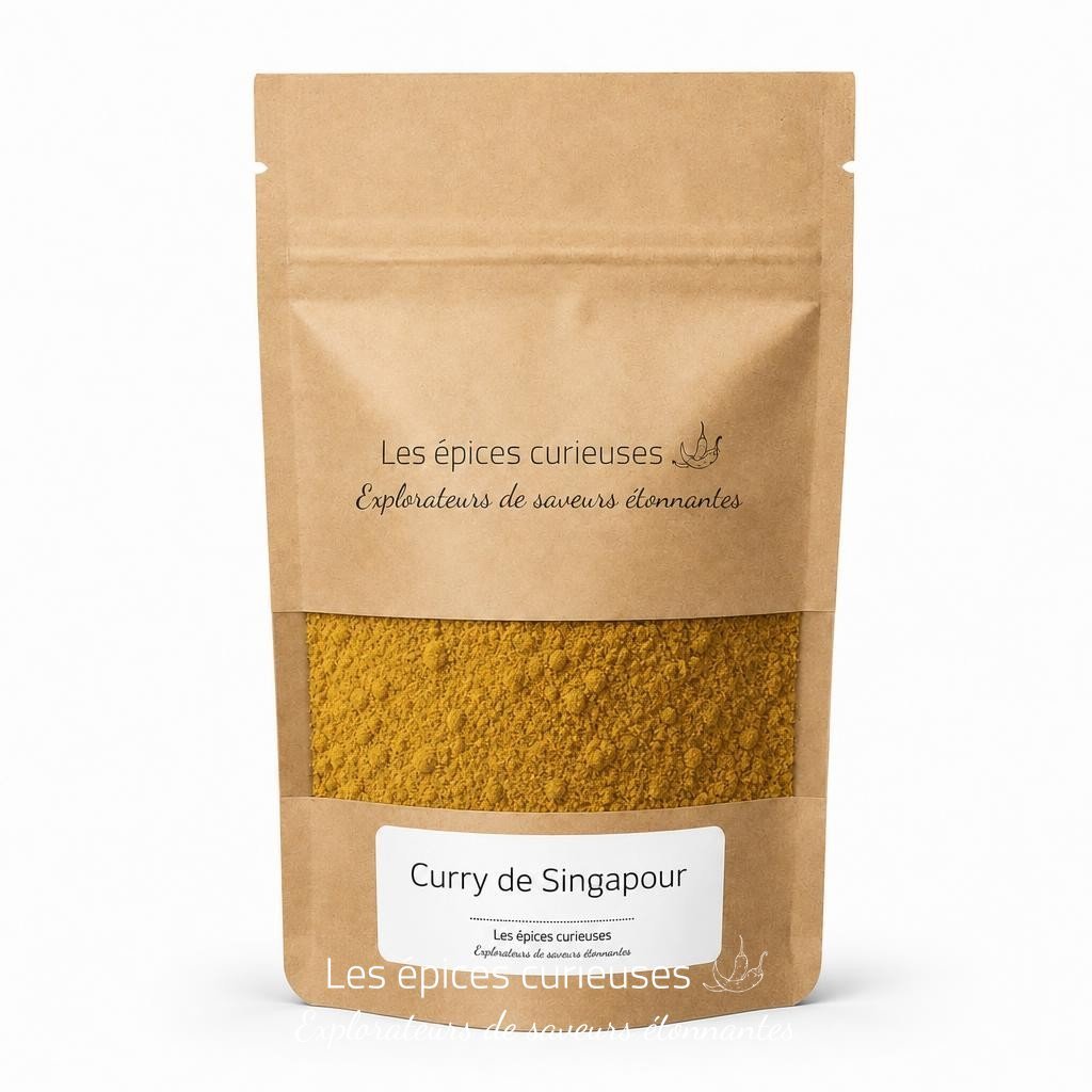 Curry de Singapour - Packaging - Les Épices Curieuses