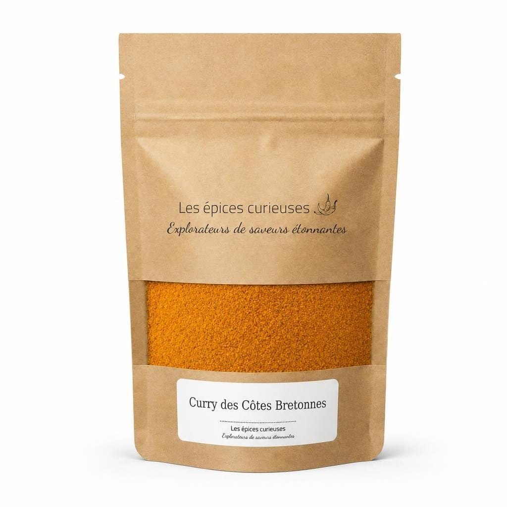 Curry des Côtes Bretonnes - Packaging - Les Épices Curieuses