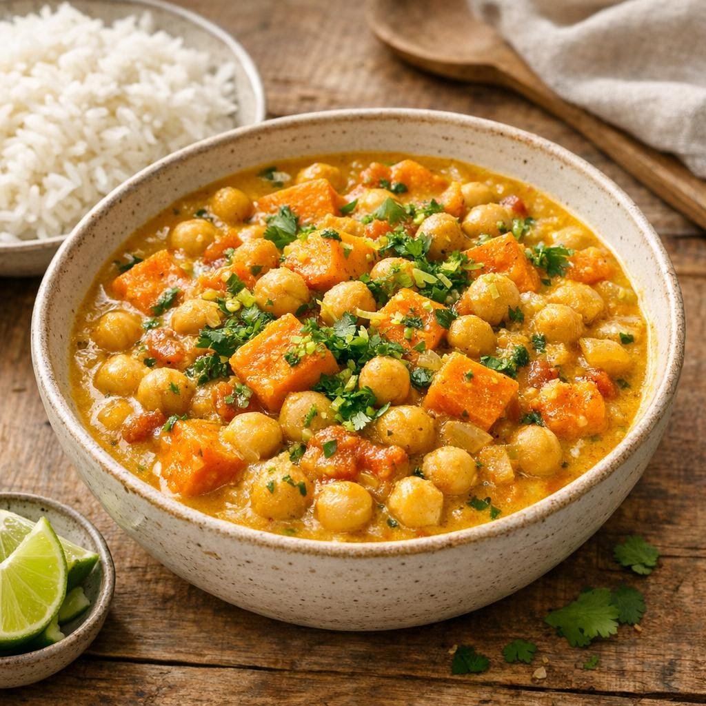 curry pois chiches