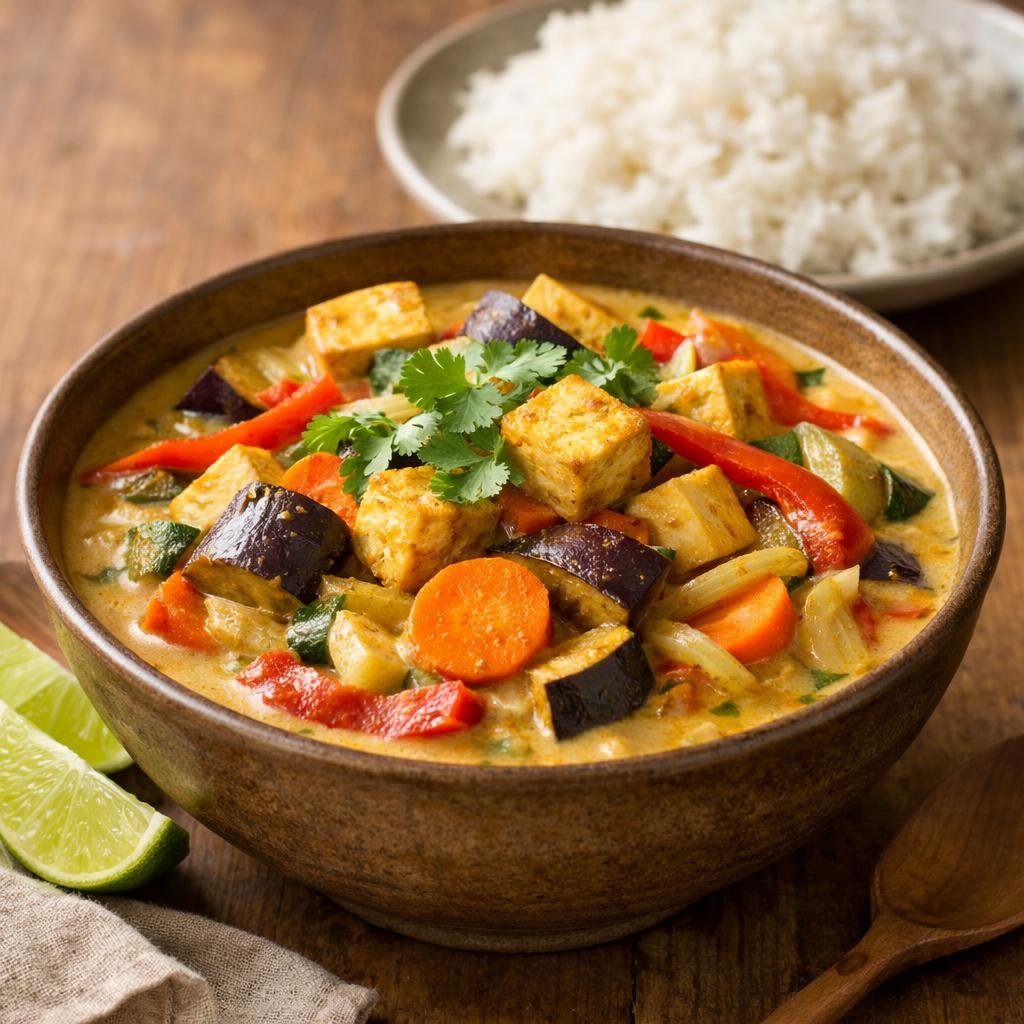 Curry légumes citronnelle