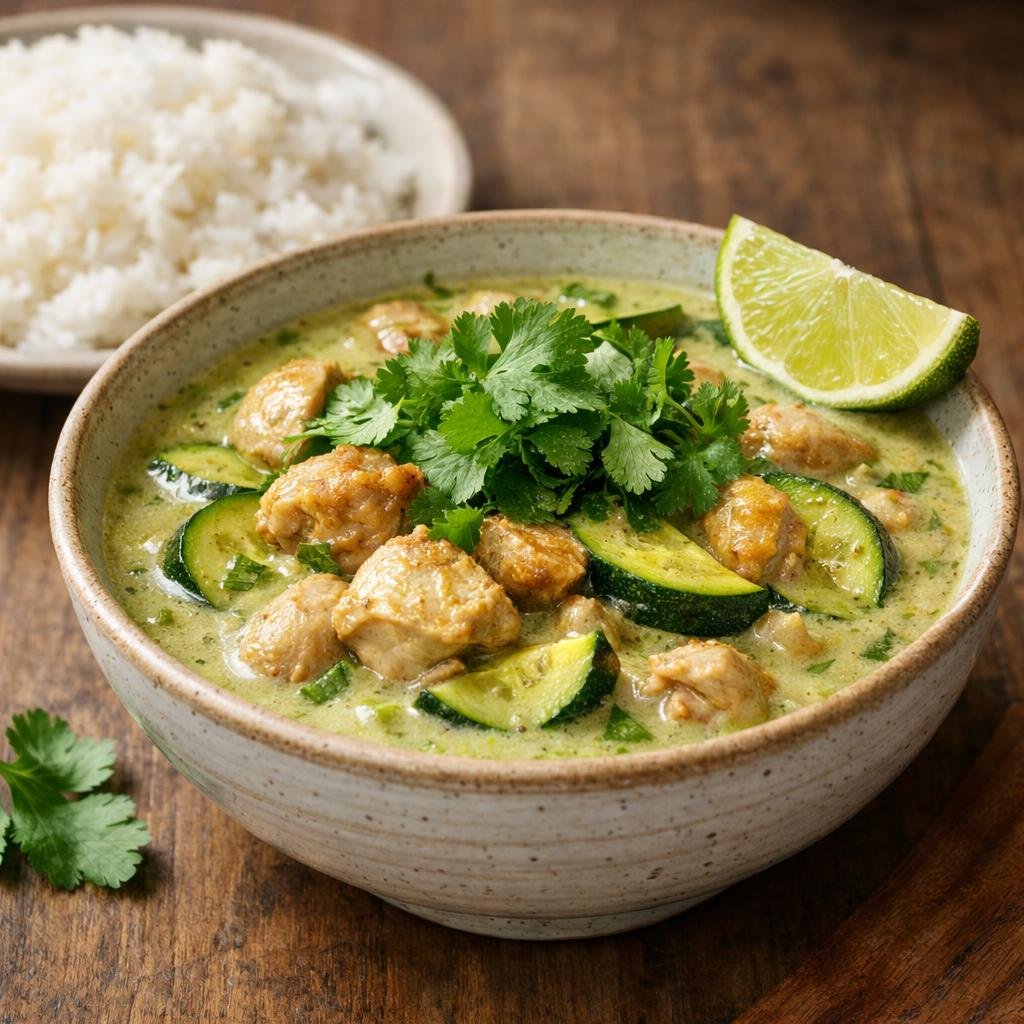 Curry vert thaïlandais poulet