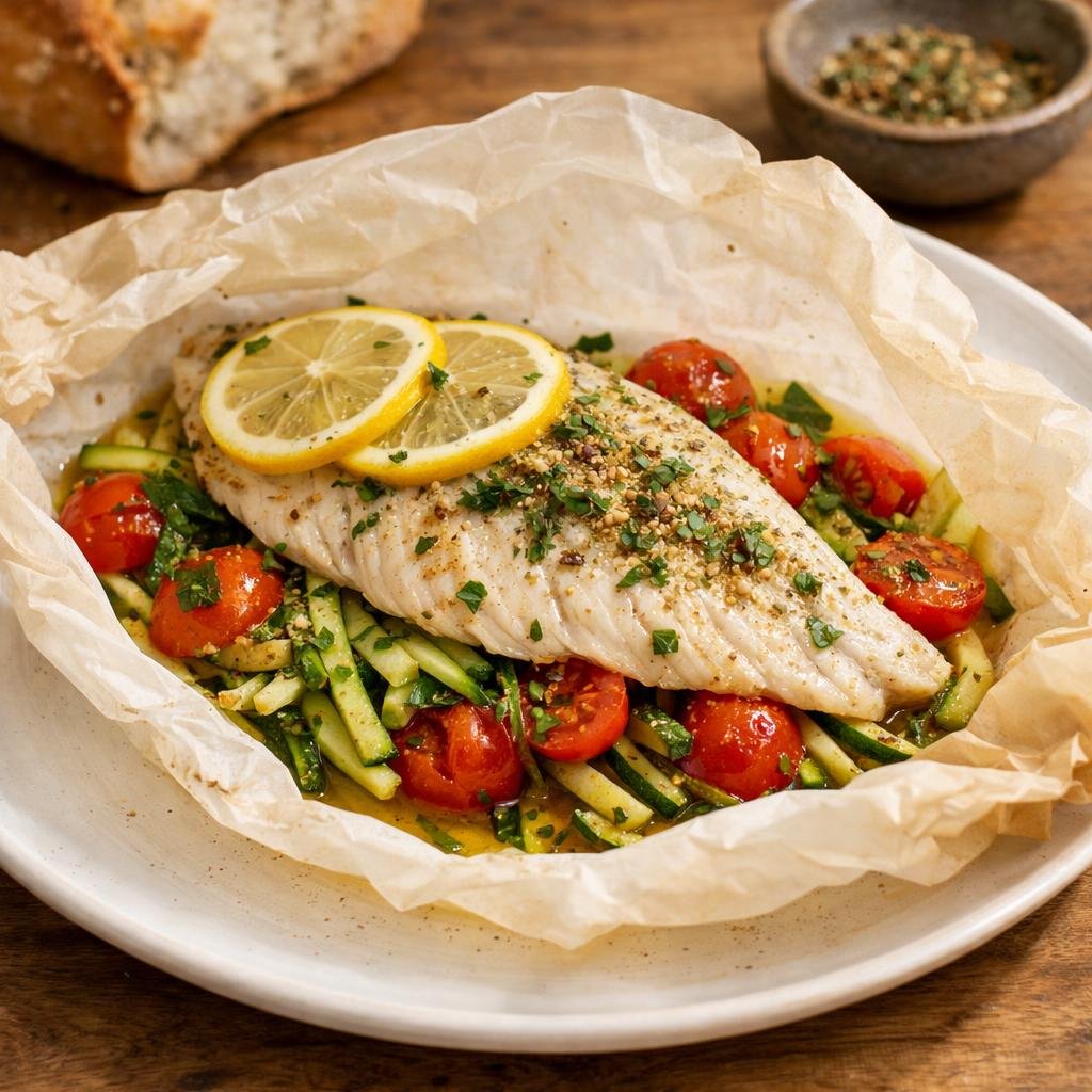 daurade en papillote