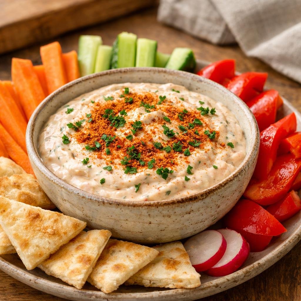 Dip yaourt aux herbes