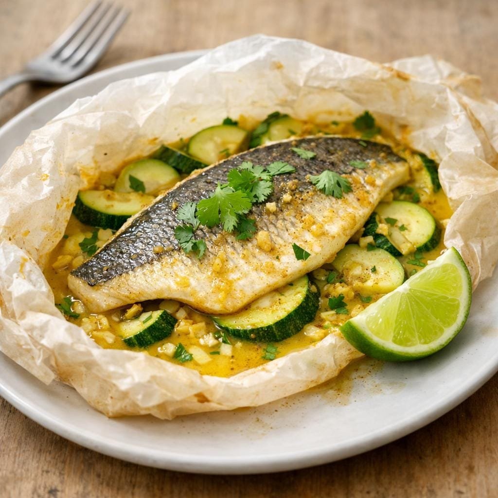 Dorade en papillote