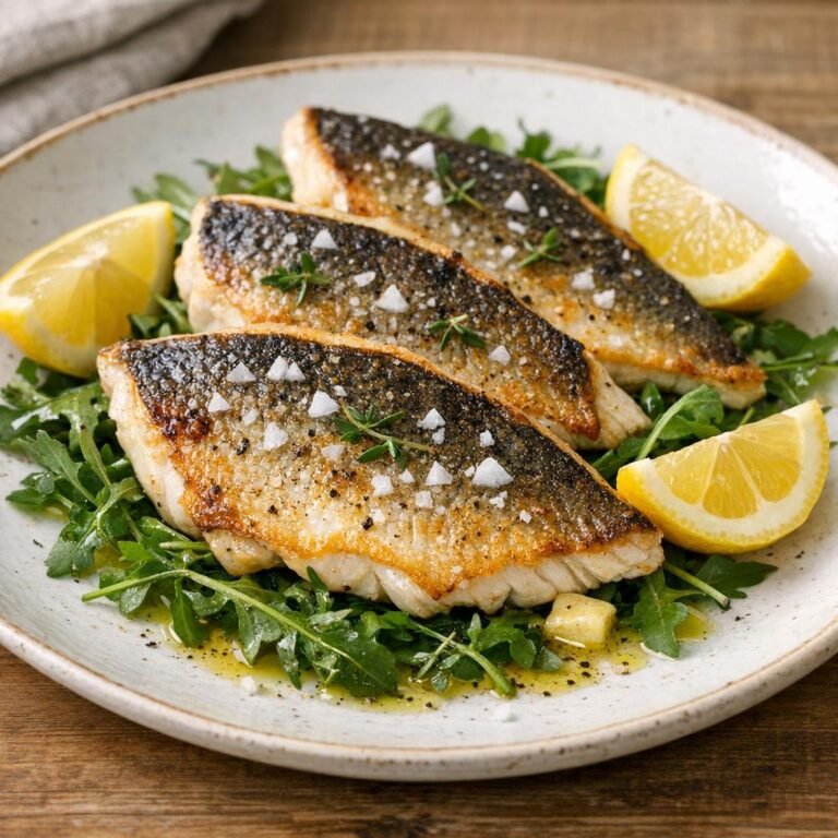 Dorade poêlée citron