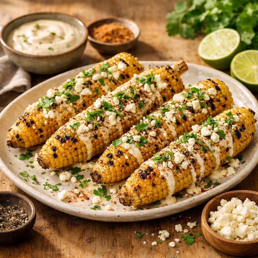 Elotes grillés