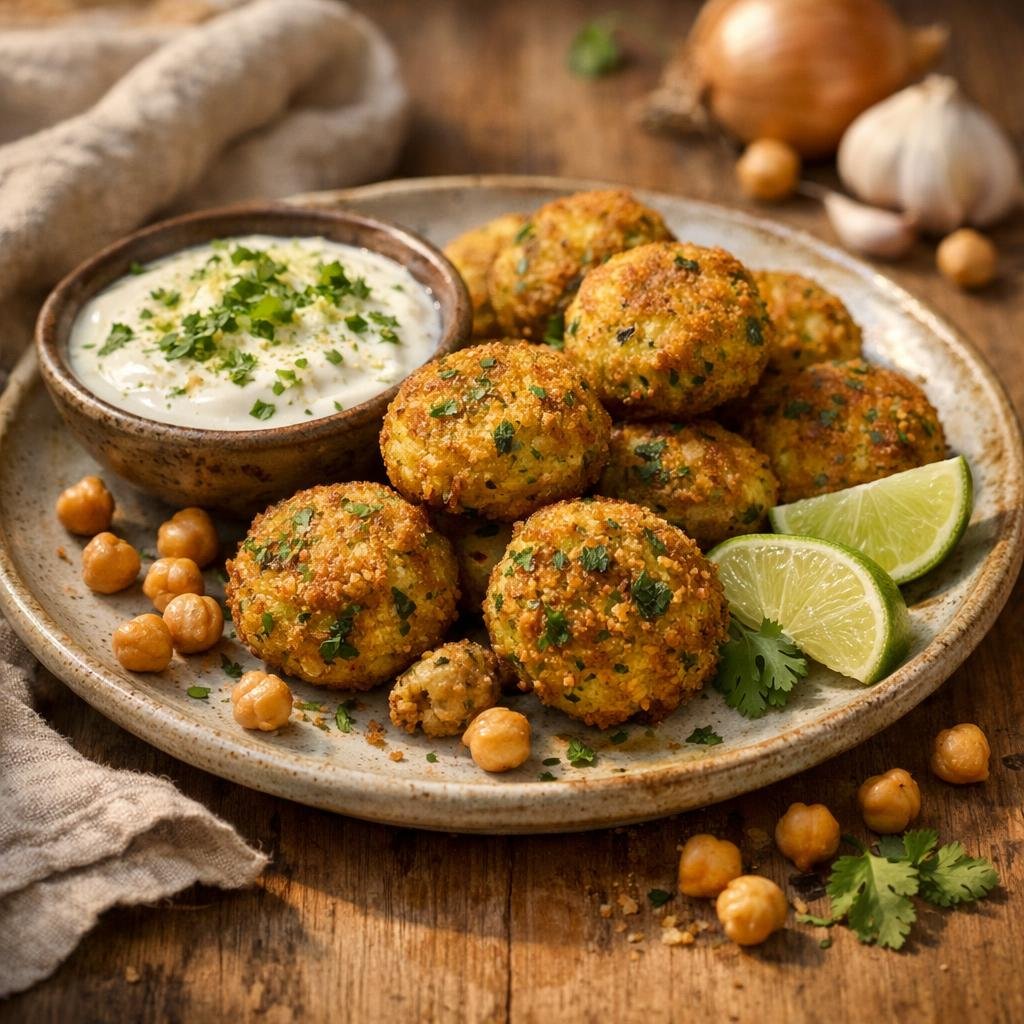 Falafels au curry