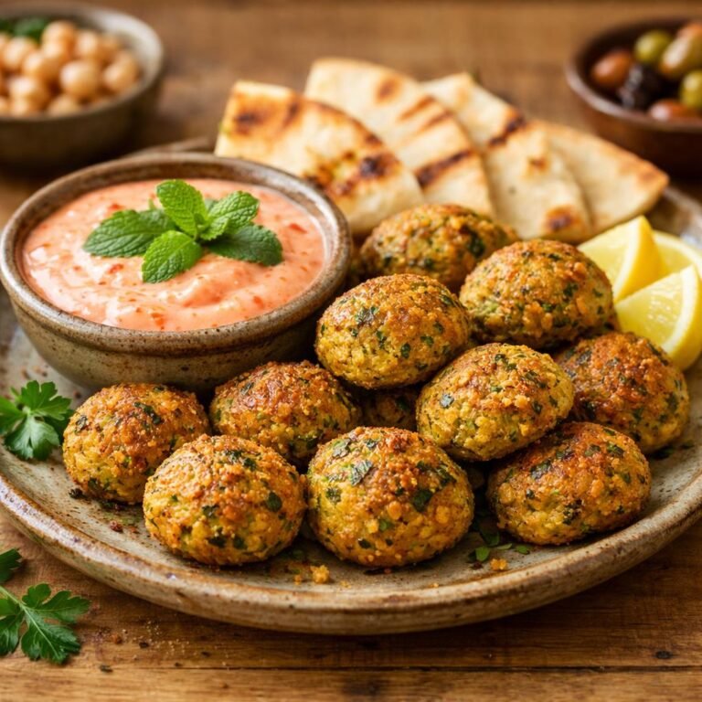 Falafels au four
